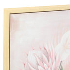 Quadro Flor Suave 2A - Gato Preto