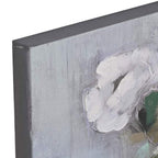 Quadro Flores Vaso 2A - Gato Preto