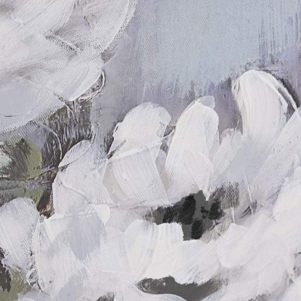 Quadro Flores Vaso 2A - Gato Preto