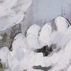 Quadro Flores Vaso 2A - Gato Preto