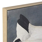 Quadro Garça 2A - Gato Preto