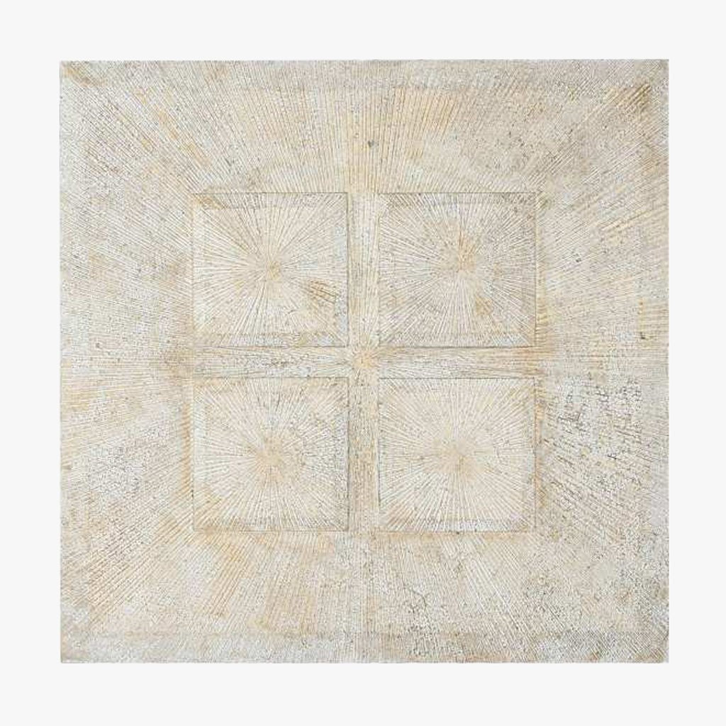 Quadro Relevo Branco RAÍZ - Gato Preto