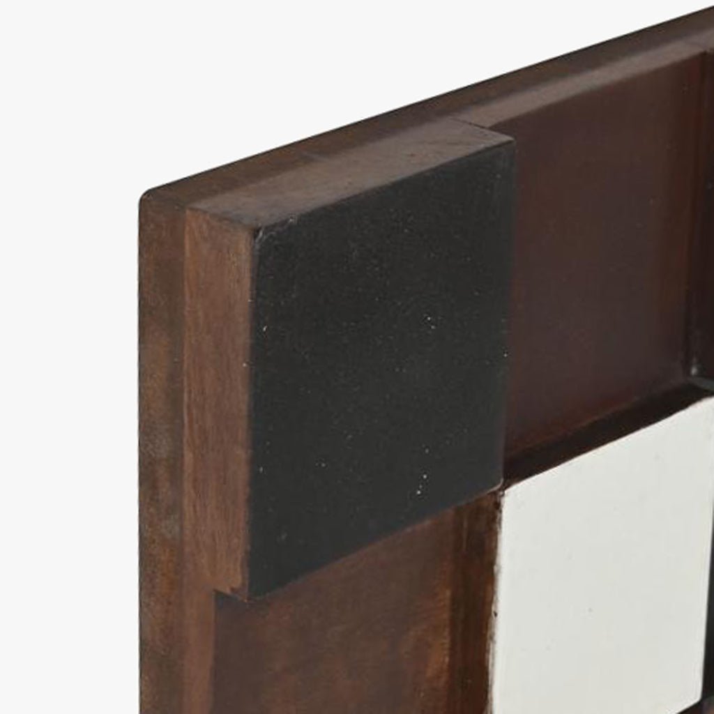 Quadro Relevos Quadrados RELEVO - Gato Preto