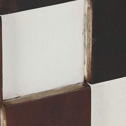 Quadro Relevos Quadrados RELEVO - Gato Preto