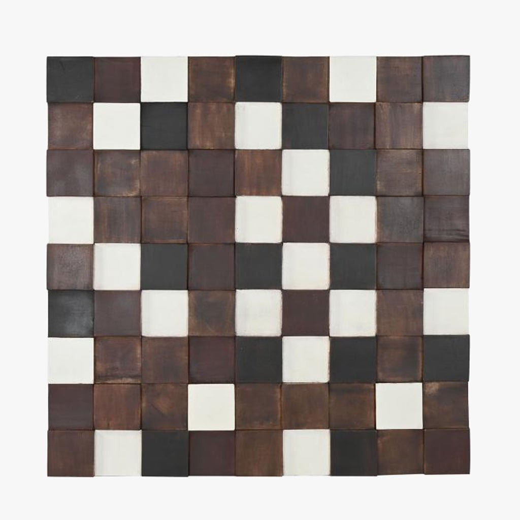 Quadro Relevos Quadrados RELEVO - Gato Preto