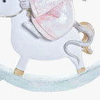 Rato Cavalo de Baloiço Rosa CELESTIAL - Gato Preto