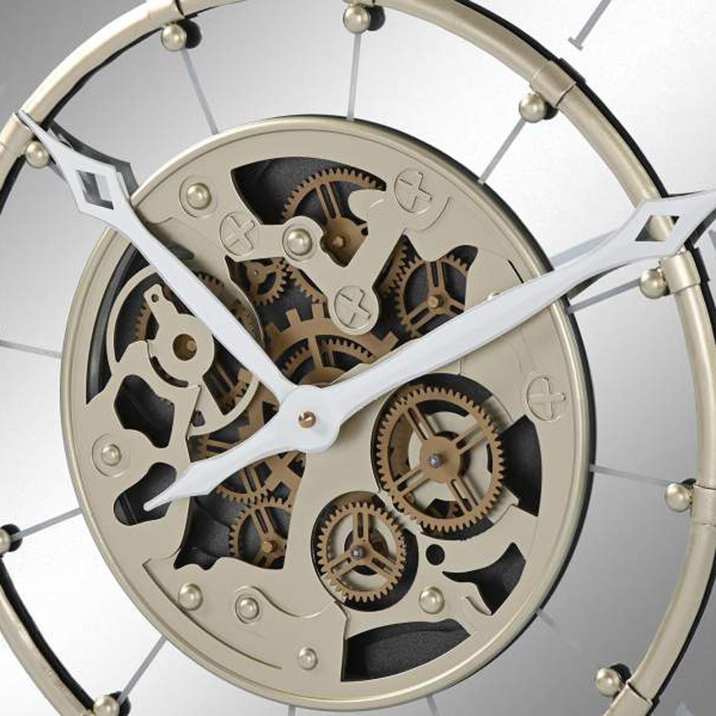 Relogio Espelho 67x8x67 - Gato Preto