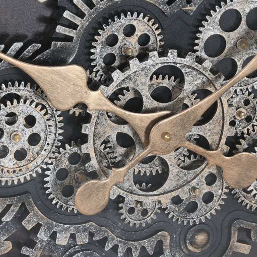 Relogio Industrial 80x9x80 - Gato Preto