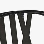 Relogio Marmoreado 142x9x142 - Gato Preto