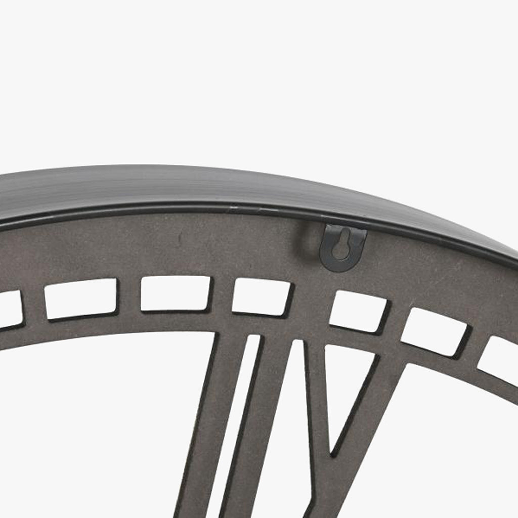 Relogio Metal Pt/Dr 100x9x100 - Gato Preto