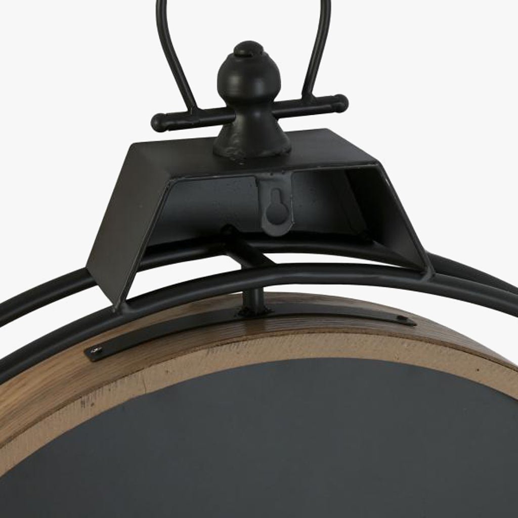 Relogio Oval Vintage 56x8x92 - Gato Preto