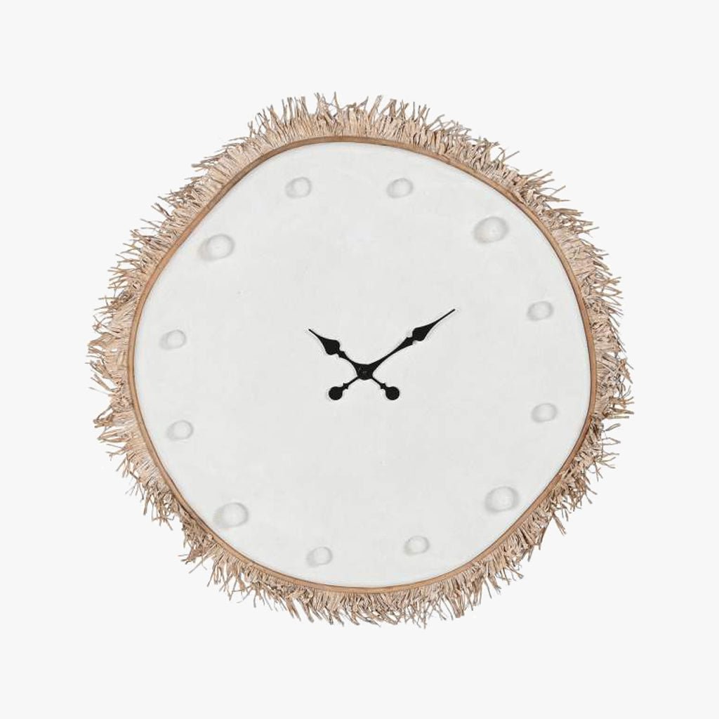 Relogio Palhinha Br 85x7x85 - Gato Preto