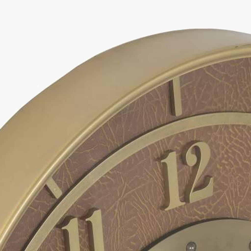 Relogio Parede Dourado 59x8x59 - Gato Preto