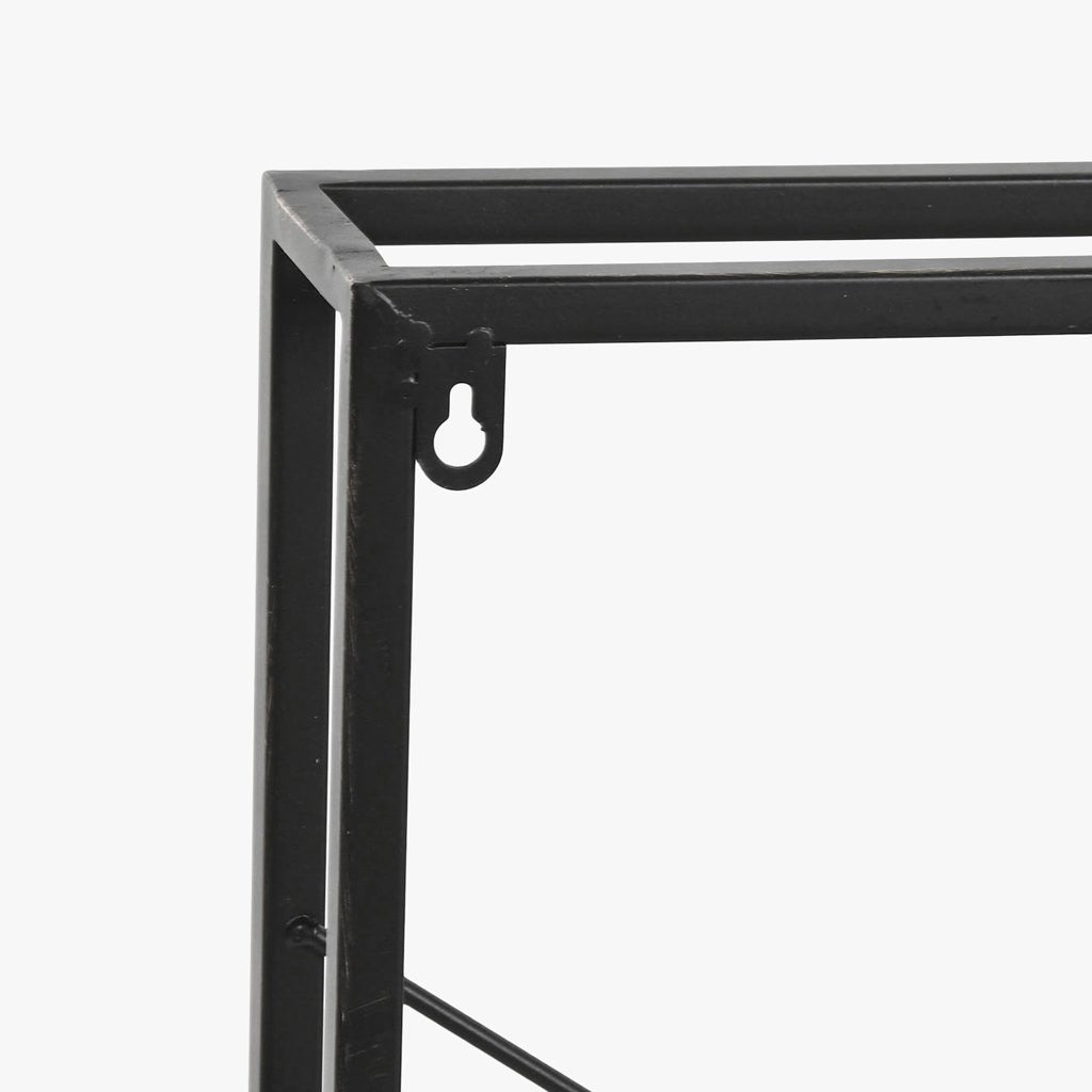 Relogio Parede Quad Pt 80x8x80 - Gato Preto