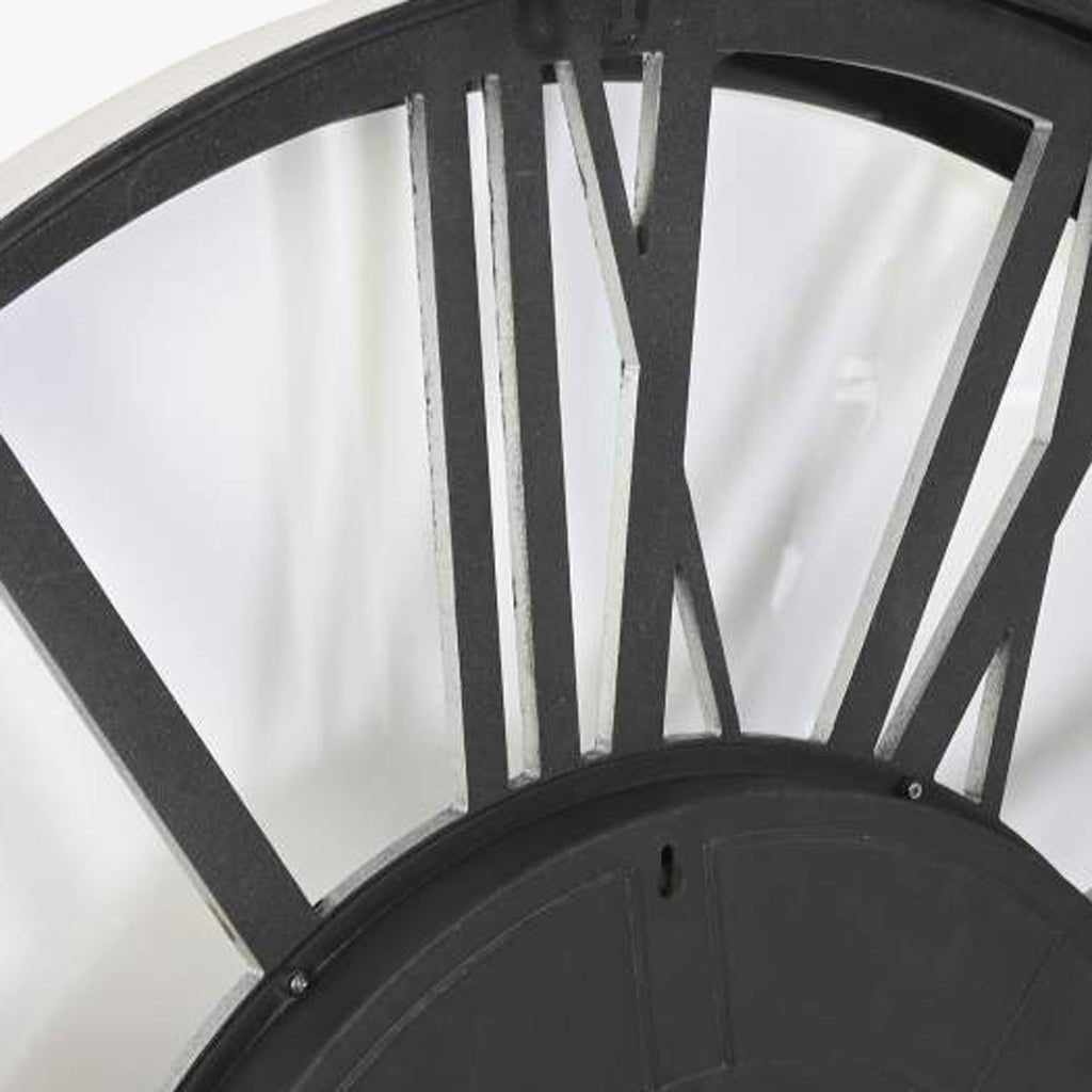 Relogio Romano Pr 102x9,5x102 - Gato Preto