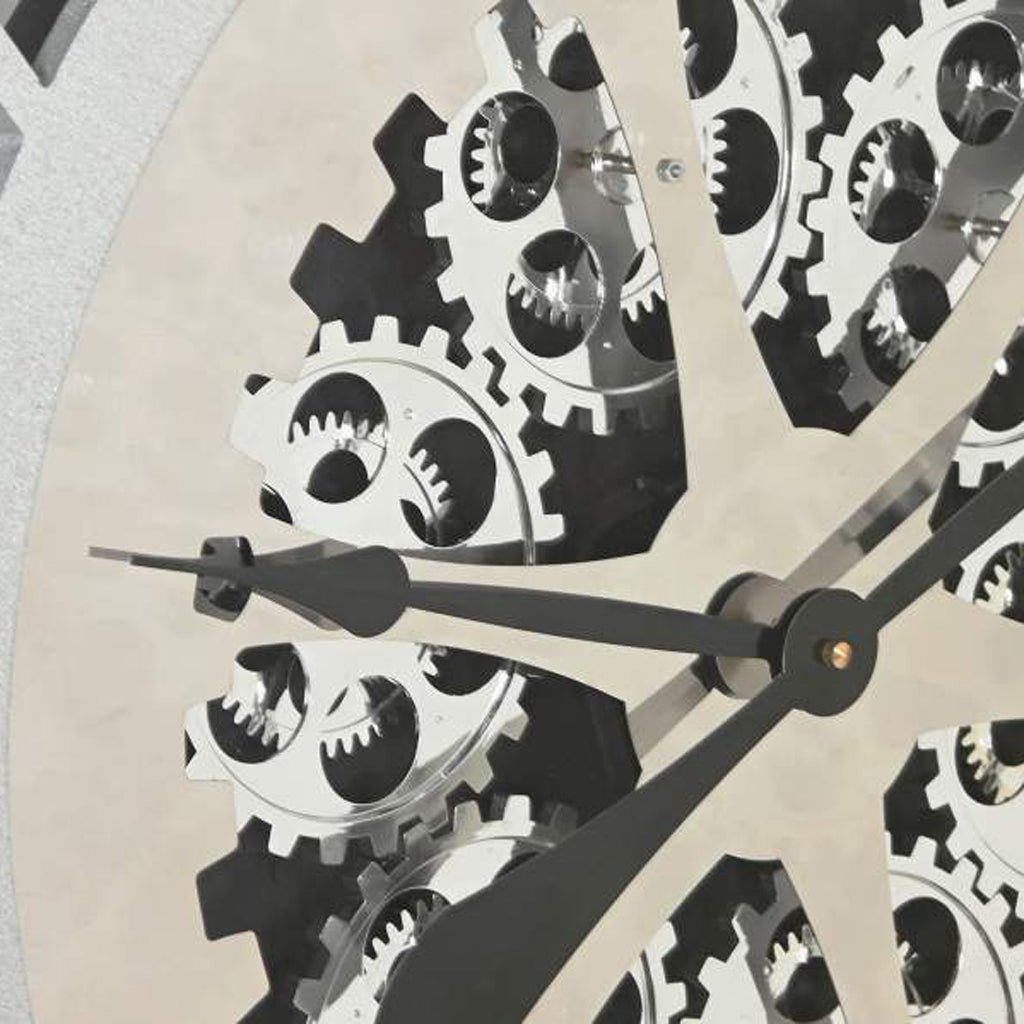 Relogio Romano Pr 102x9,5x102 - Gato Preto