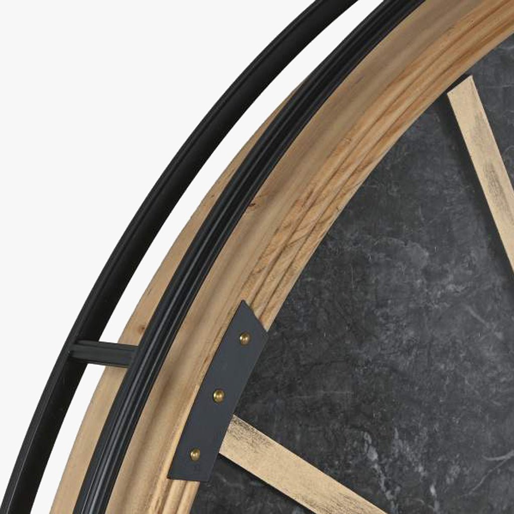 Relogio Romano Pt/Dr 127x9x127 - Gato Preto