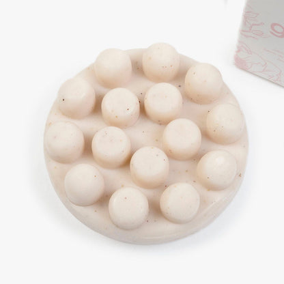 Sabonete de massagem esfoliante Jasmim e Rosa Mosqueta 94g - Gato Preto