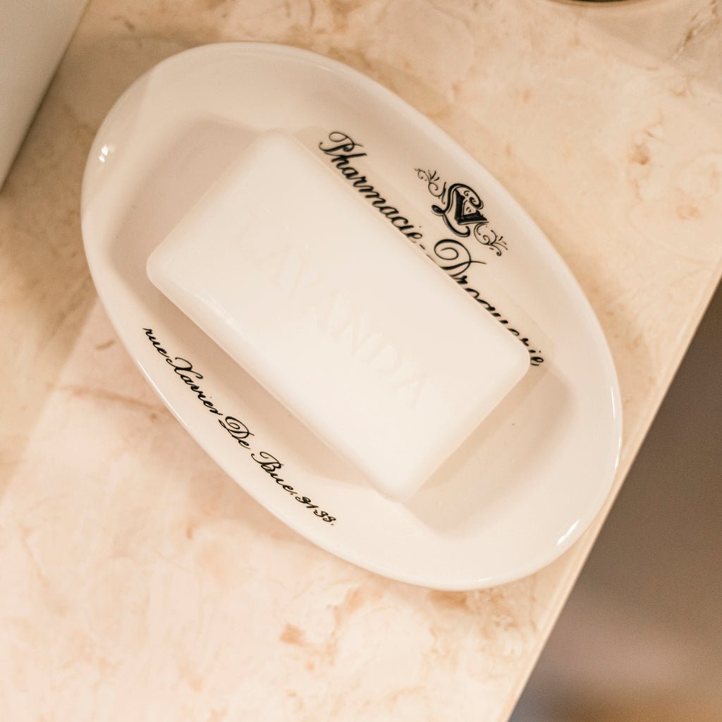 Saboneteira de Banho em Cerâmica SAINT VILAN - Gato Preto