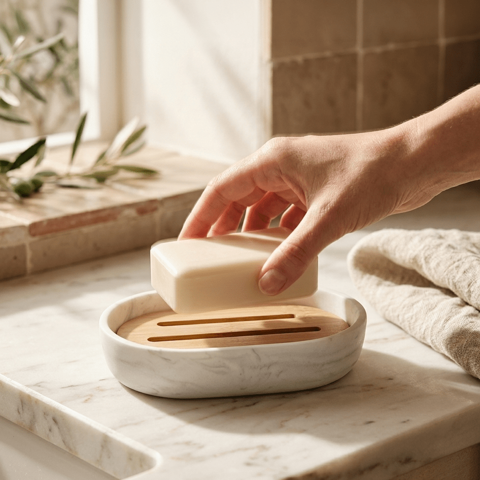 Saboneteira NEPAL - Gato Preto