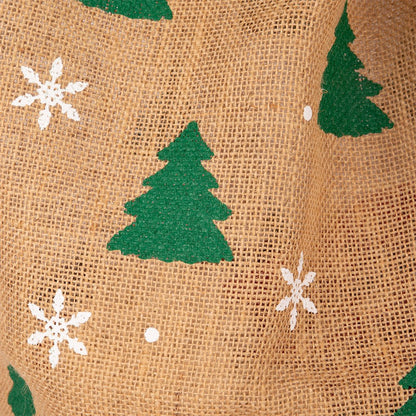 Saco de juta com pinheiros 76x51cm COZY - Gato Preto