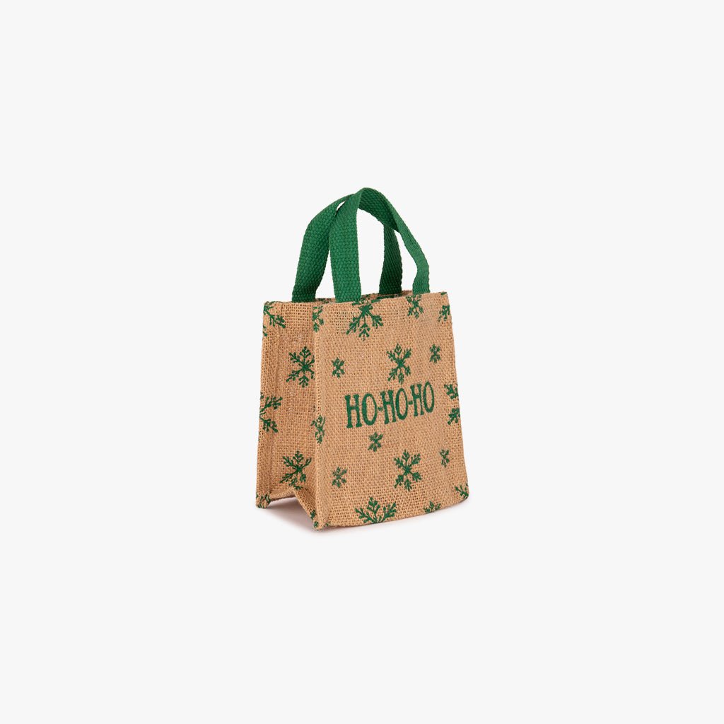 Saco de juta natural 15x15cm COZY - Gato Preto