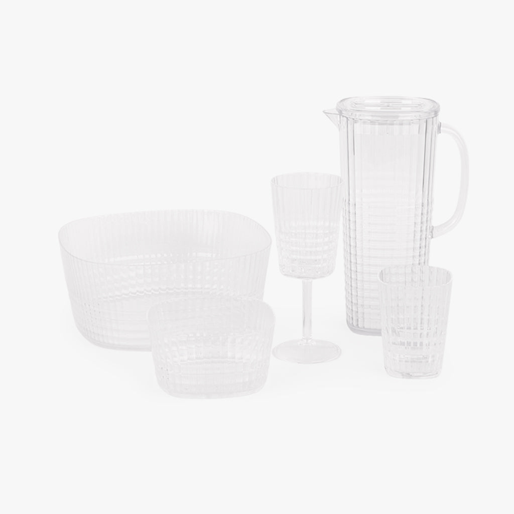 Saladeira Transparente 4,6L PICOS - Gato Preto