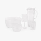 Saladeira Transparente 4,6L PICOS - Gato Preto