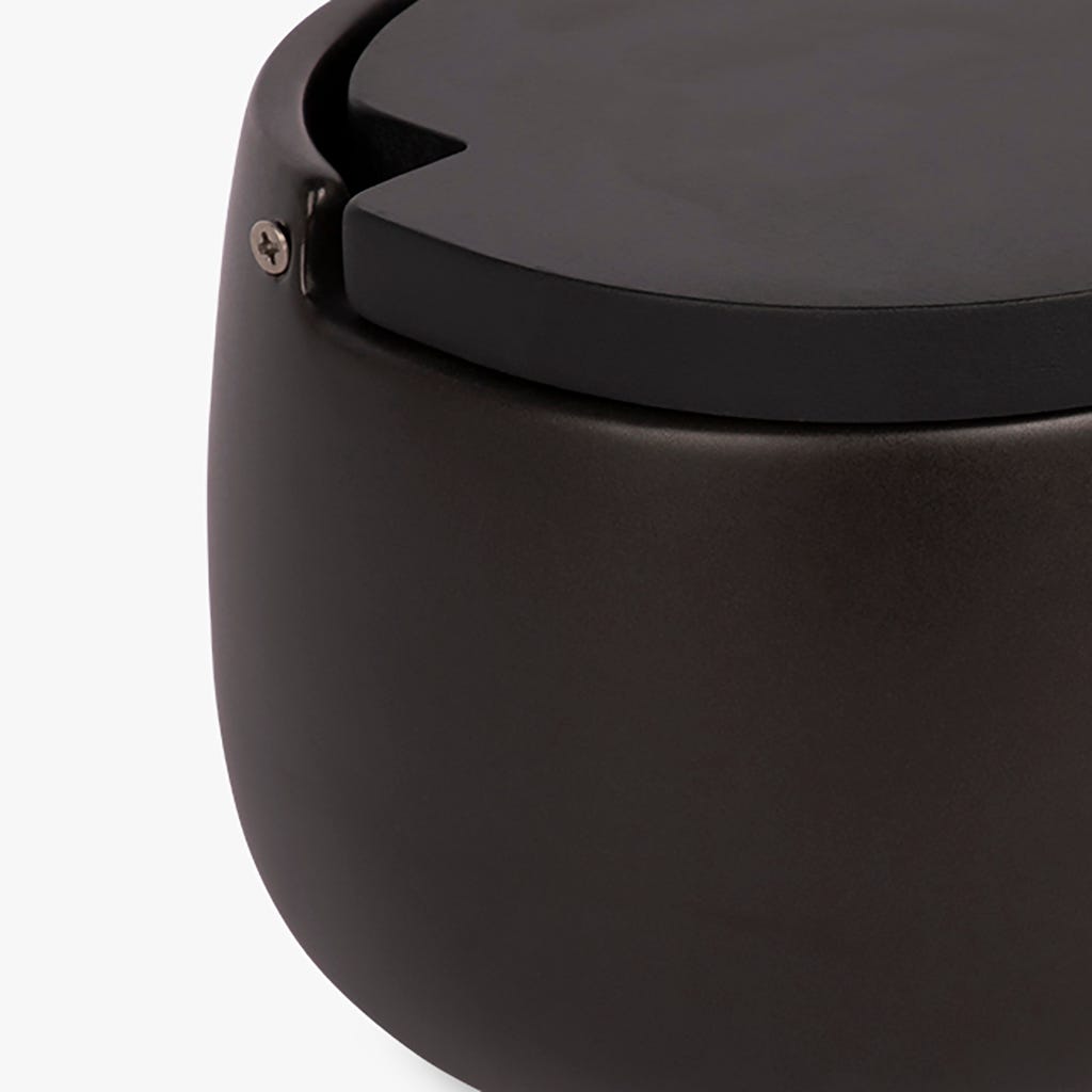 Saleiro preto ALL BLACK - Gato Preto