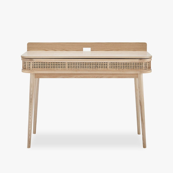 Secretária Rattan CARTAGO 110x45x86 cm — Gato Preto
