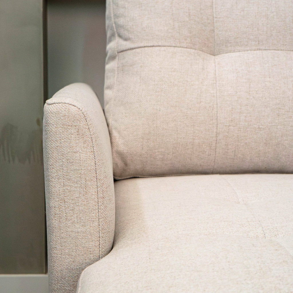 Sofá - cama 3 Lugares com chaise longue GOSLING - Gato Preto