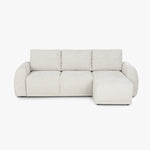 Sofá Cama 3 Lugares com CHL Reversivel STONE - Gato Preto