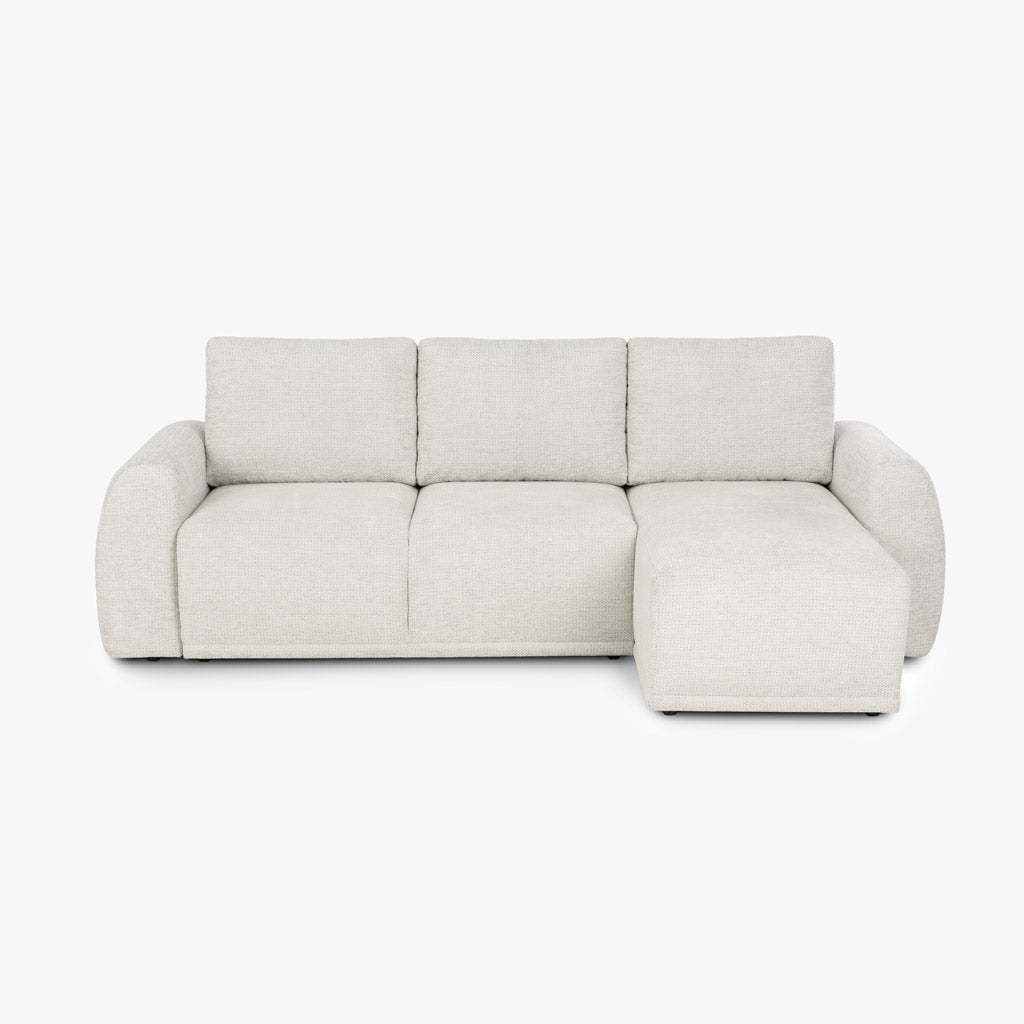 Sofá Cama 3 Lugares com CHL Reversivel STONE - Gato Preto