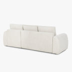 Sofá Cama 3 Lugares com CHL Reversivel STONE - Gato Preto