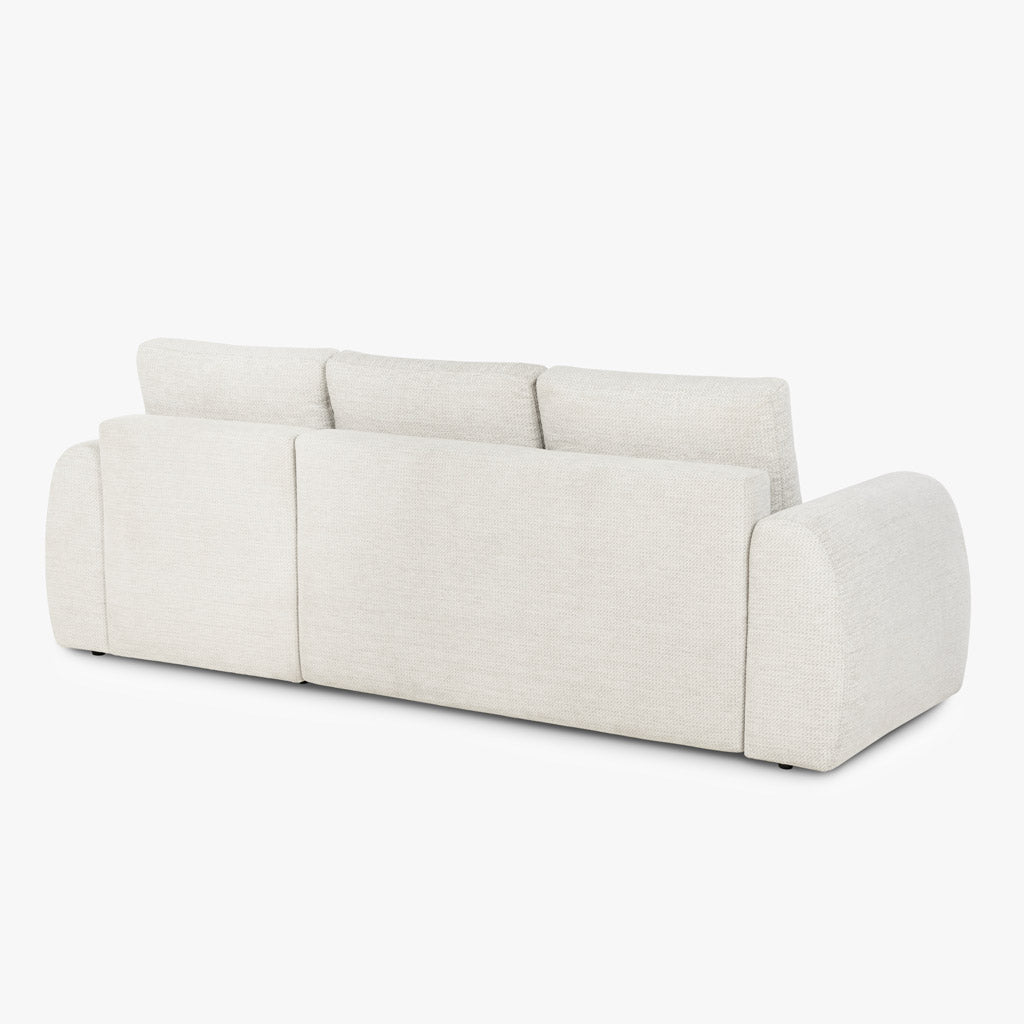 Sofá Cama 3 Lugares com CHL Reversivel STONE - Gato Preto