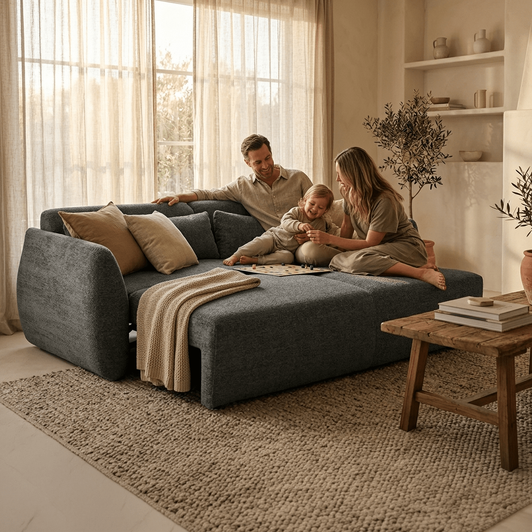 Sofá cama BARDOT - Gato Preto