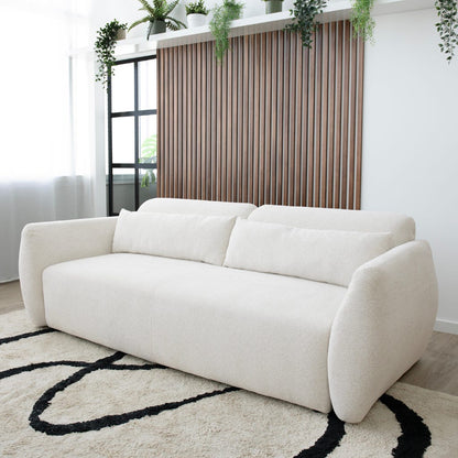 Sofá cama bege BARDOT - Gato Preto