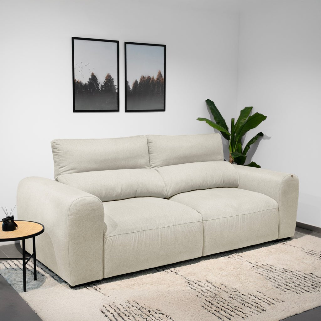 Sofá cama bege DEEP - Gato Preto