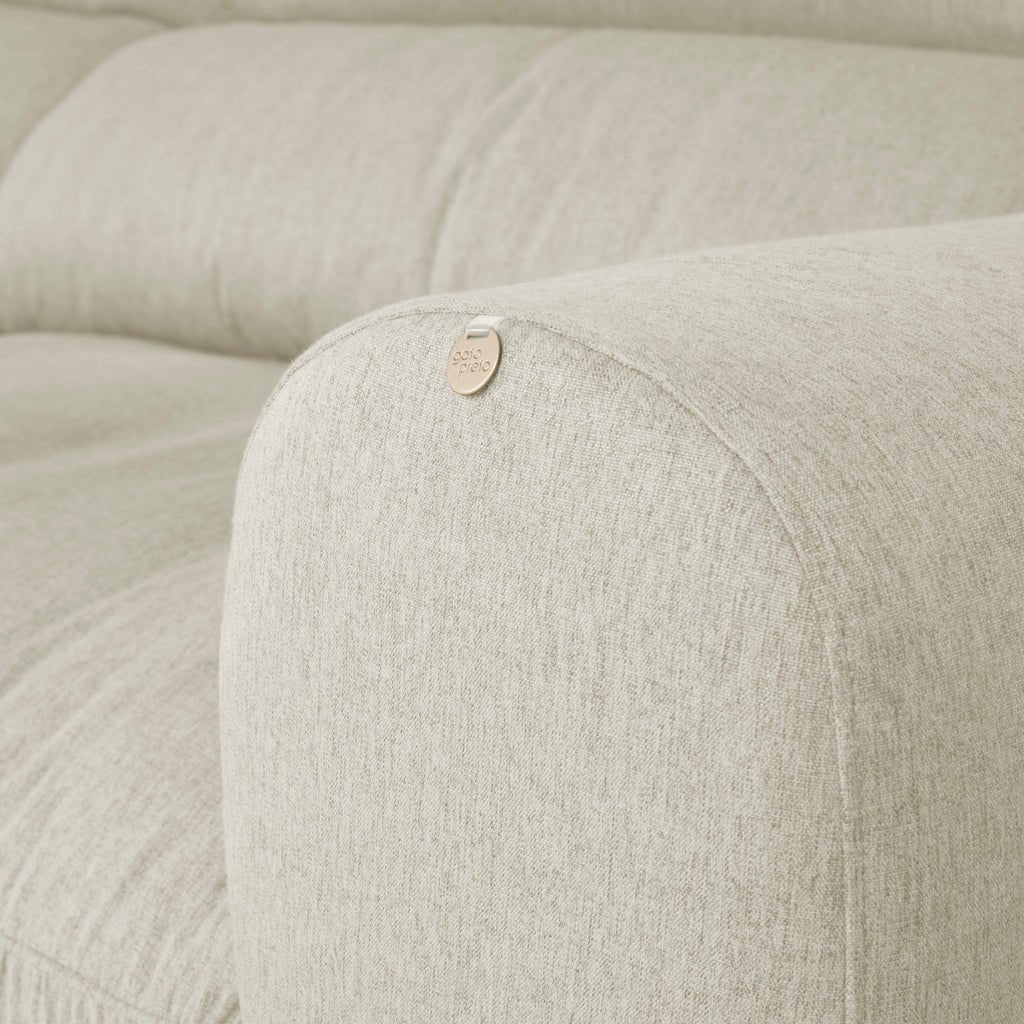 Sofá cama bege DEEP - Gato Preto