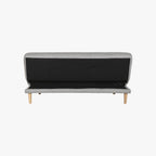 Sofá Cama Cinza com Sistema Click - Clack MOVE - Gato Preto