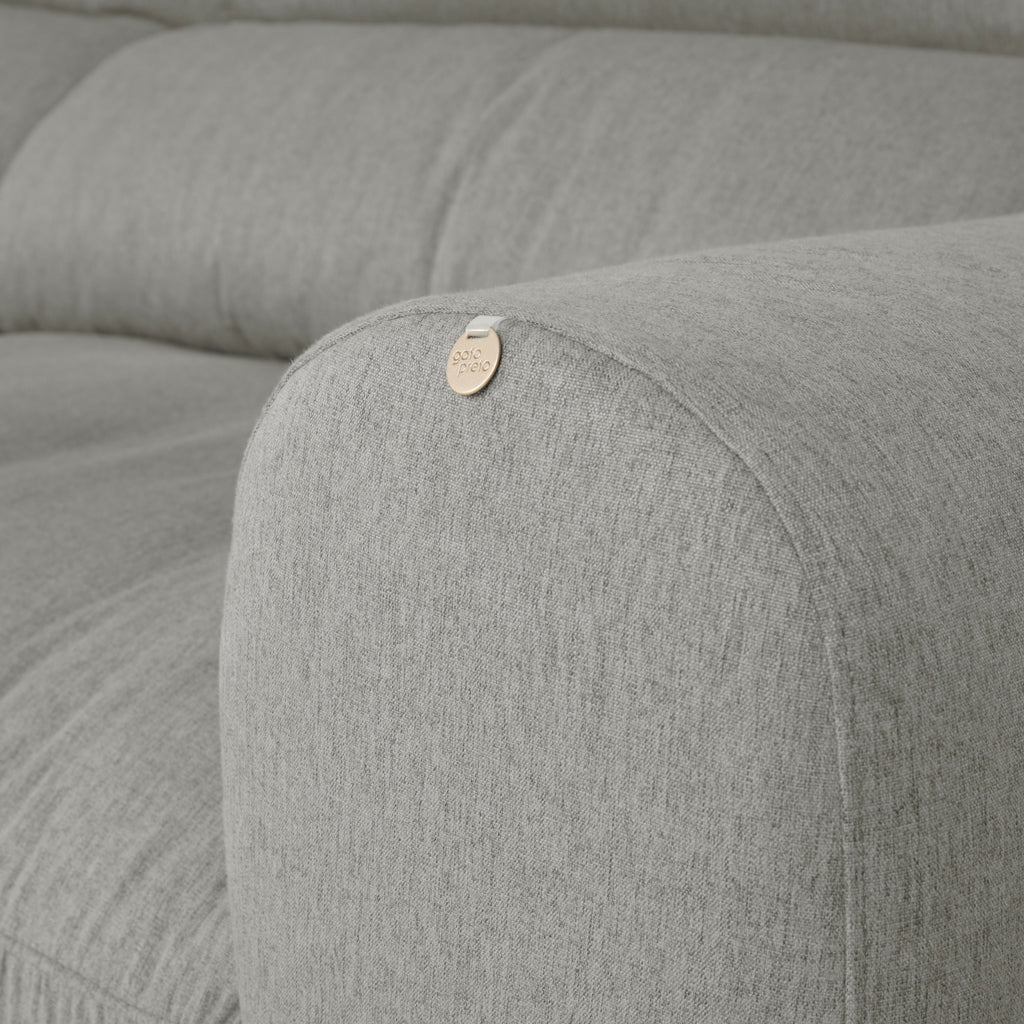 Sofá cama cinza DEEP - Gato Preto