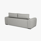 Sofá cama cinza DEEP - Gato Preto