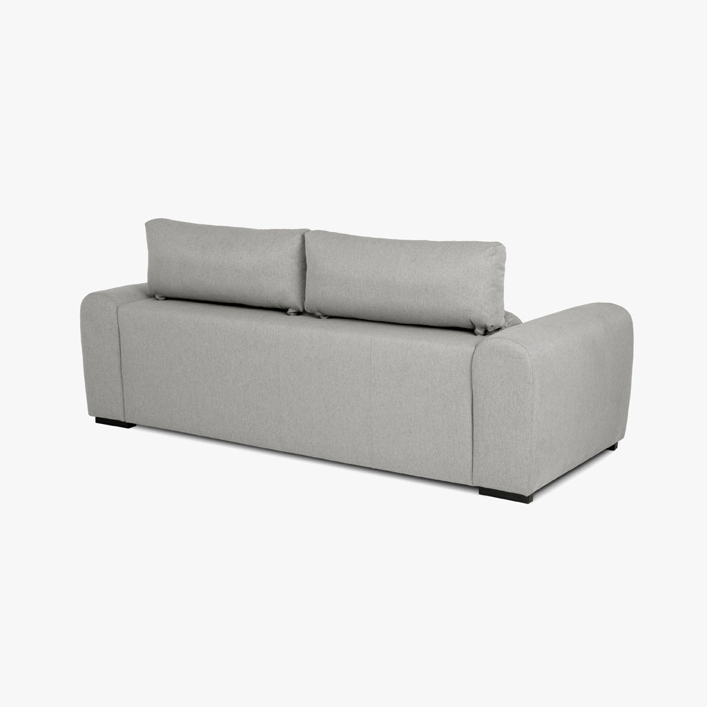 Sofá cama cinza DEEP - Gato Preto