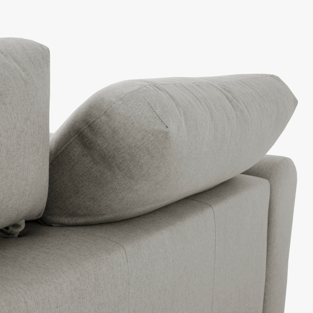 Sofá cama cinza DEEP - Gato Preto