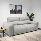 Sofá cama cinza DEEP - Gato Preto