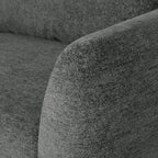Sofá cama cinzento BARDOT - Gato Preto