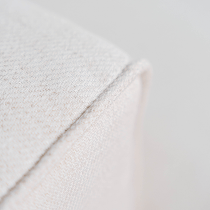 Sofá cama com chaise longue reversível bege JADE - Gato Preto