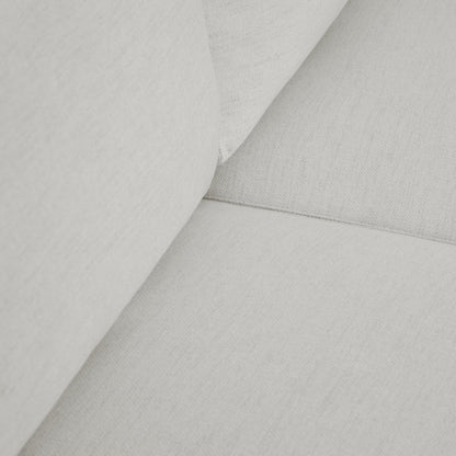 Sofá cama com chaise longue reversível bege JADE - Gato Preto