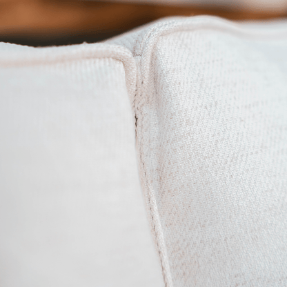 Sofá cama com chaise longue reversível bege JADE - Gato Preto