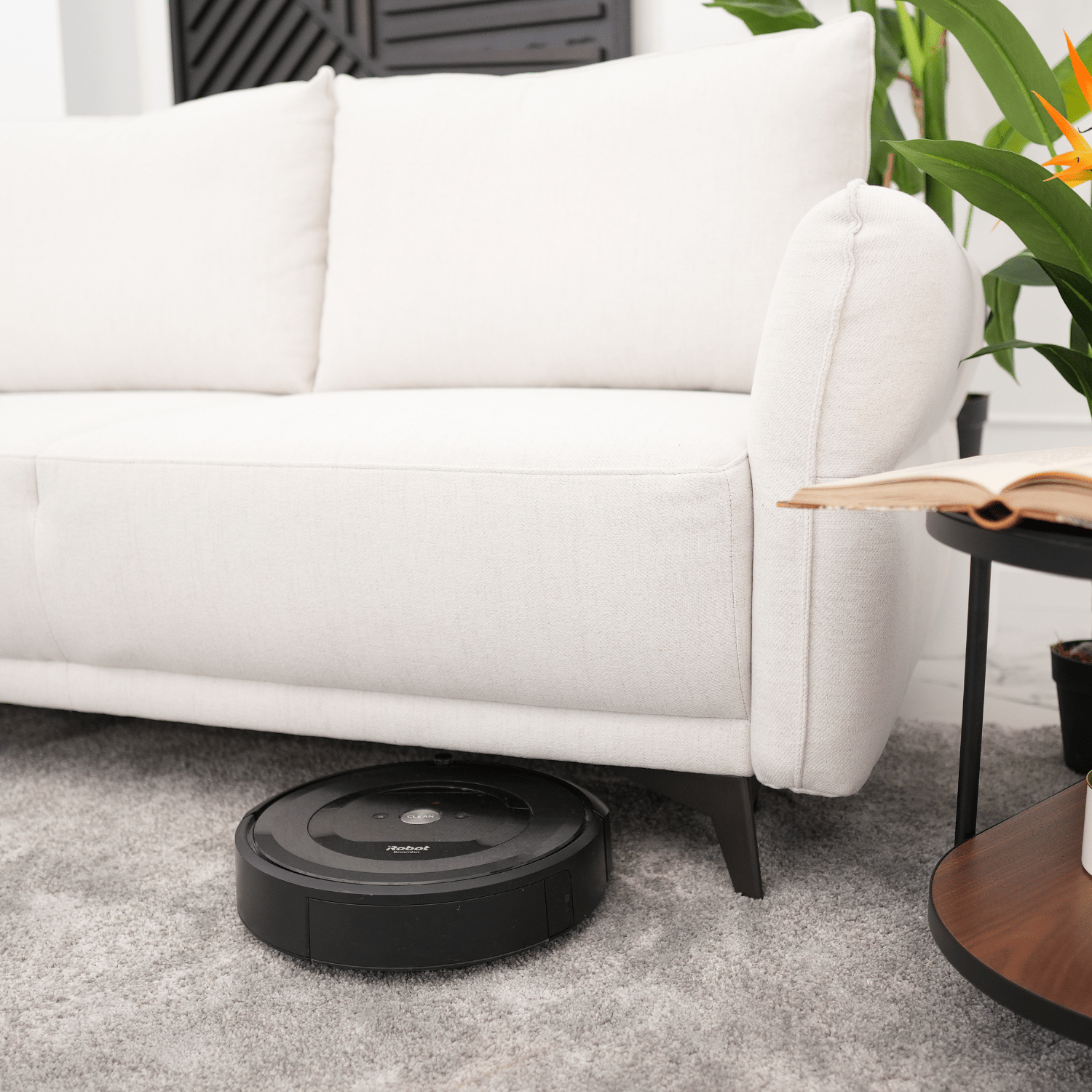 Sofá cama com chaise longue reversível bege TOBY - Gato Preto